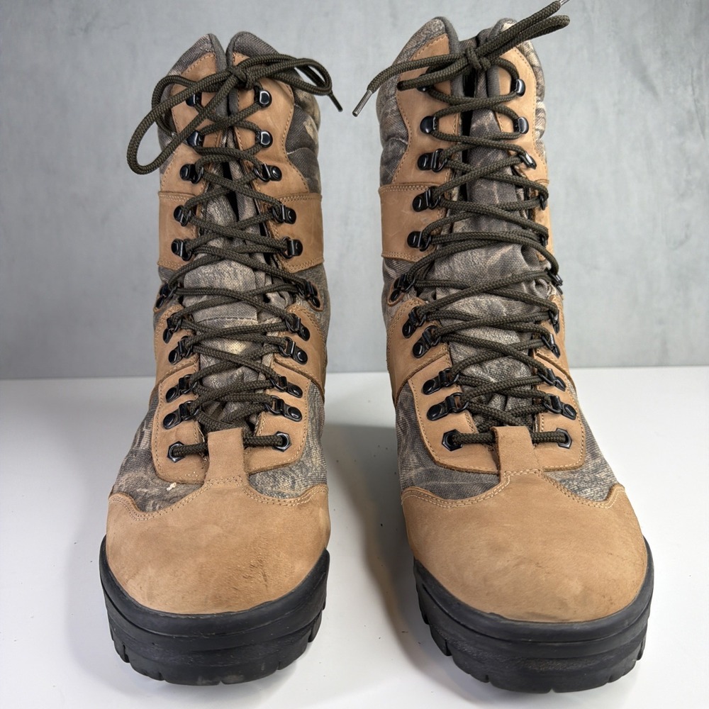 Magnum Sportsman II Men's Hunting Boots Size 13 Camo Leather Thinsulate Sympatex